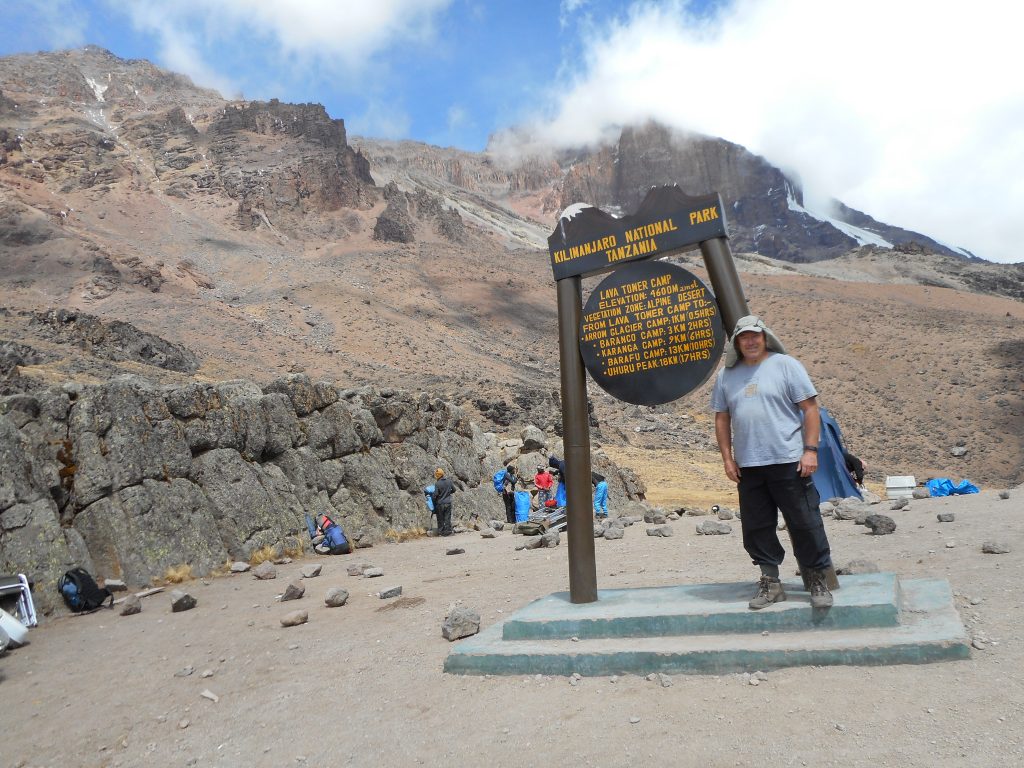 Lava Tower sign