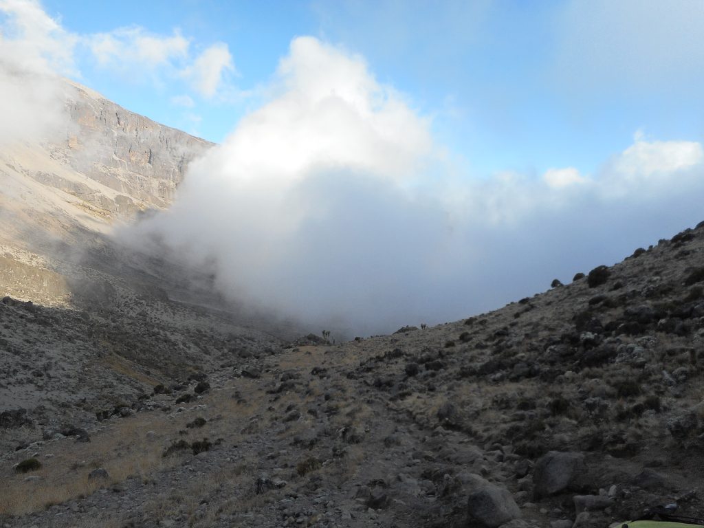 clouds moving in