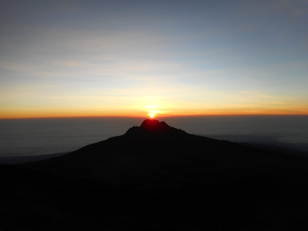 Sunrise over Mawenzi
